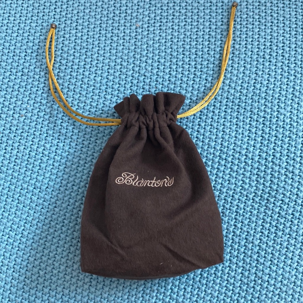 Blanton’s bourbon whiskey brown bottle sack NWOT